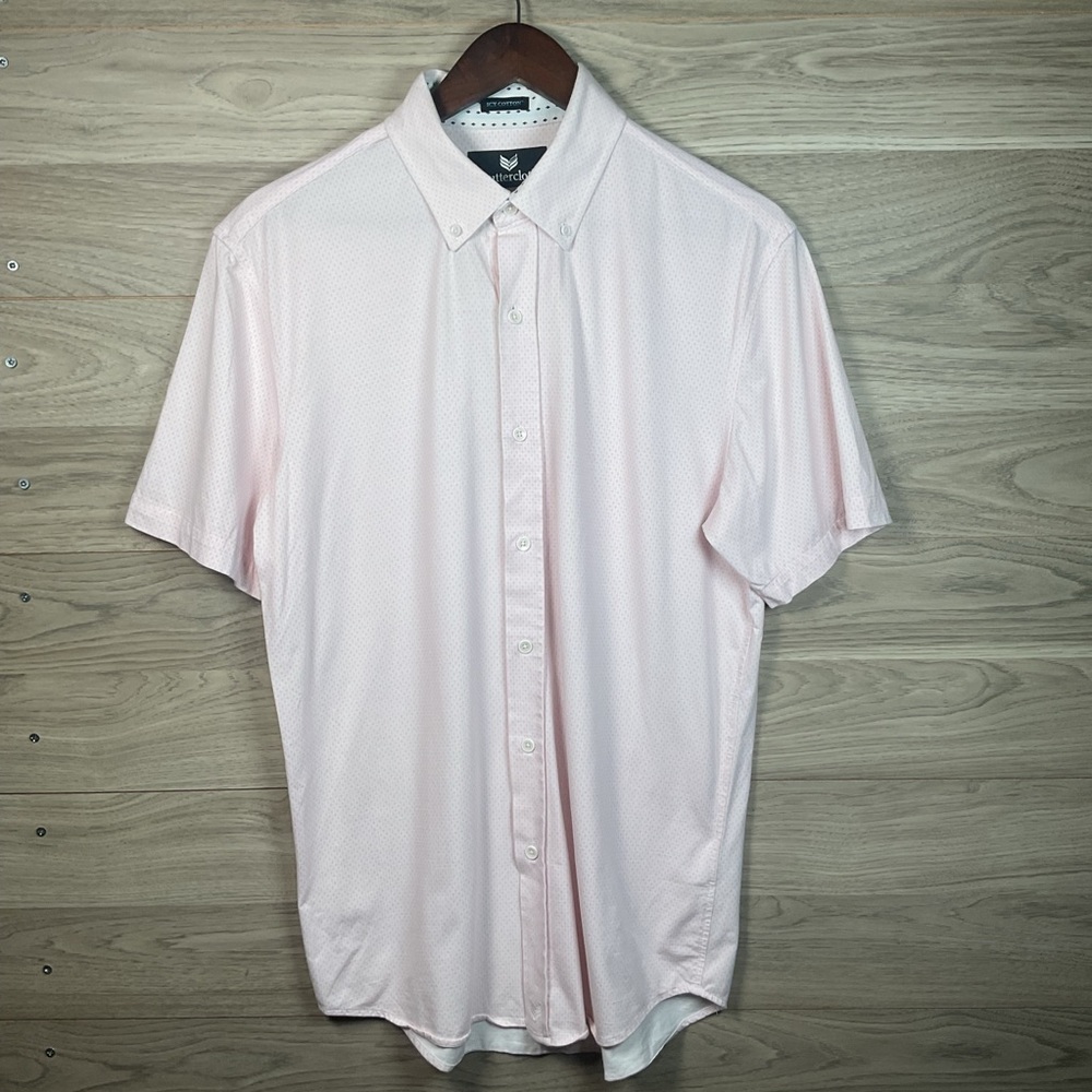 Buttercloth Icy Cotton Button-Down Shirt – L Slim Fit - Picture 6 of 15